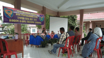 Tangkal Radikalisme, Satgas TMMD Kodim 0409/RL Berikan Penyuluhan Hukum