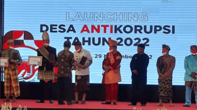 Launching Desa Anti Korupsi Tahun 2022, Desa Kutuh Raih Penghargaan dari KPK RI