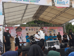 Pemkot Madiun Sosialisasikan Terkait DBHC HT melalui Giat Fun Walk Kota Pendekar