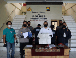 Terlibat Judi Online, Dua Warga Desa Wirun Dibekuk Satreskrim Polres Purworejo