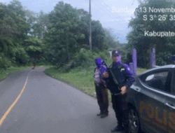 Antisipasi Kejahatan 3C, Personel Gabungan TNI-Polri Patroli di Sindang Kelingi, Rejang Lebong