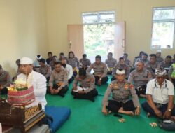 Doa Bersama dan Syukuran Renovasi Gedung Mapolres Loteng serta Persiapan Jelang WSBK 2022
