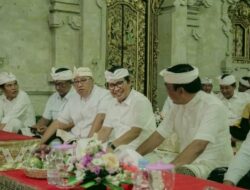 Sekda Badung Hadiri Karya Ngenteg Linggih Wraspati Kalpa Banjar Adat Padang Bali