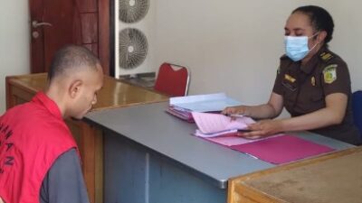 Tersangka Curanmor di Kelurahan Hamadi Distrik Jayapura SelatanTerancam Hukuman Penjara Tujuh Tahun