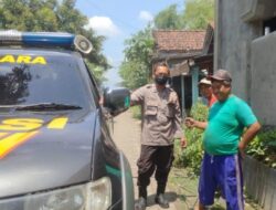 Polsek Mojowarno Ajak Masyarakat Proaktif Bila Ada Ancaman dan Gangguan Kamtibmas