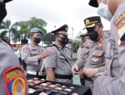 Sertijab Kabagops Polres Purworejo Dipimpin Kapolres AKBP Muhammad Purbaja