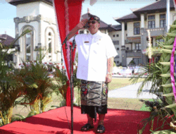 Perekonomian Bali Tumbuh Positif, Gubernur Beri Sambutan dalam Puncak HUT ke 13 Mangupura