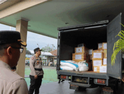 Polres Purworejo Beserta Jajaran Galang Donasi untuk Membantu Korban Gempa Cianjur