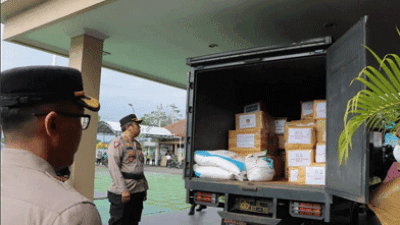 Polres Purworejo Beserta Jajaran Galang Donasi untuk Membantu Korban Gempa Cianjur