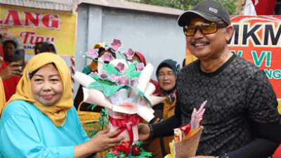 Bupati Purworejo Sapa Warga Kelurahan Sindurjan dan Doplang, Disambut Antusiasme Ribuan Orang