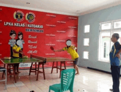 Sediakan Sarana Olahraga, LPKA Klas I Kutoarjo Dukung Potensi Anak Binaan