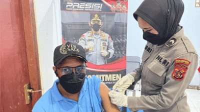 Poliklinik Pratama Polresta Jayapura Kota Layani Lagi Vaksinasi Covid-19, Diikuti Sebanyak 33 Peserta