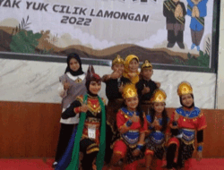 Memperingati Hari Jadi ke 453 Lamongan, Para Siswa Sekolah Dasar Ikuti Kontes Yak Yuk Cilik