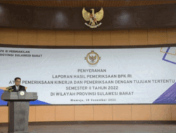 Pelayanan Dasar Belum Maksimal, Pj Gubernur Sulbar Evaluasi Laporan Pemeriksaan BPK