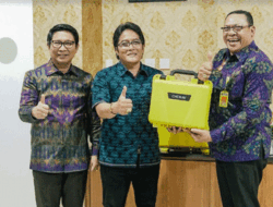 Serahkan GNSS Receiver ke BPN Badung, Bupati Giri Prasta Optimalkan Pelayanan Bidang Pertanahan