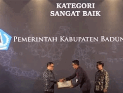 Pemkab Badung Raih Anugerah Meritokrasi Kategori Sangat Baik dari Komisi Aparatur Sipil Negara
