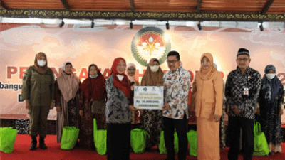 HUT ke 23 DWP Kabupaten Brebes Dibuka Sekda, Perempuan Tiang Kokoh Ketahanan Keluarga&nbsp;
