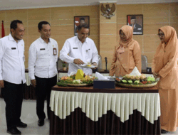 Ciptakan Kreativitas, DWP Kabupaten Brebes Gelar Lomba Menghias Tumpeng