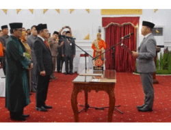 Gubernur Rohidin Mersyah Lantik Kepala Perwakilan BPKP Provinsi Bengkulu
