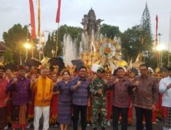 Sambut 2023, Pemkot Denpasar Gelar Maha Karya Budaya Mabesikan di Titik Nol Kilometer