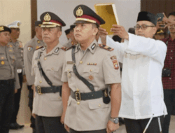 Kapolres Kubu Raya AKBP Jerrnod HY Kumontoy Pimpin Sertijab Kapolsek Sei Raya, Kalbar