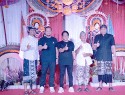 Bupati Badung Ajak Ikuti Teknologi dan Informasi Saat Hadiri HUT ke-55 ST Bruma Br. Uma Kapal