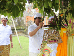 Jaga Hubungan Manusia dengan Lingkungan, Pemkab Badung Laksanakan Upacara Tumpek Wariga