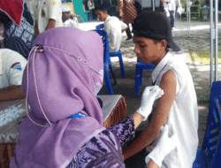 Sebanyak 400 Siswa dan Guru Ikuti Vaksinasi Covid-19 Booster, Digelar Puskesmas Cukir, Jombang