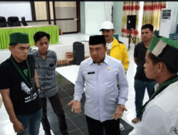 Refleksikan Hari Amal Bhakti Kemenag, HMI Cabang Mamuju Demo di Kantor Kemenag Sulbar