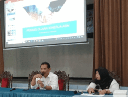 Hadirkan Sebanyak 46 Pengelola Kepegawaian Wilkerdik, Disdikbud Jombang Sosialisasikan SKP