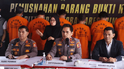 Pengendali Peredaran Sabu Jaringan Malaysia Aceh Dibekuk Usai Diterbitkan Red Notice