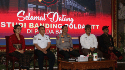 Dinilai Sukses Amankan Event Internasional, Polda NTT Studi Banding ke Polda Bali Jelang KTT Asean 2023