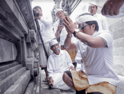 Melaspas dan Mendem Pedagingan di Pura Desa, Desa Adat Sekarmukti, Ini Pesan Bupati Badung