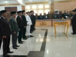 Optimalisasi Penyelenggaraan Pemerintahan, Bupati Lampung Utara Lantik Sejumlah Pejabat