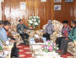 Dandim 1201 Dampingi Danrem 121/Abw Tatap Muka Bersama Forkopimda Mempawah