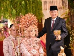 Gubernur Sumsel Hadiri Pernikahan Putri Kedua Chairul S. Matdiah