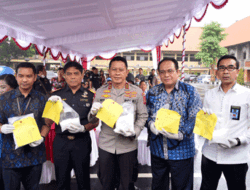 Polda Bali Musnahkan Barang Bukti Narkotika, Libatkan WNA Asal Brazil dan Indonesia