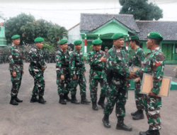 Dandim 0713 Brebes Melepas Dua Anggota Purna Tugas, Jaga Nama Baik TNI dan Kodim