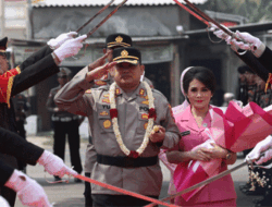 Disambut dengan Nuansa Majapahit, AKBP Wahyudi Resmi Jabat Kapolres Mojokerto