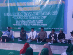 Peringatan 1 Abad Harlah NU Dilaksanakan Secara Sederhana di MWC NU Diwek, Jombang
