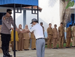 Kapolsek Patimpeng Beri Motivasi Pada Para Pelajar di SMAN 19 Bone, Sulsel