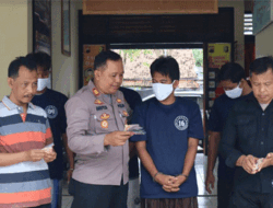 Main Judi Domino, Lima Pelaku Tak Berkutik Dicokok Polres Purworejo dan Terancam 10 Tahun Penjara