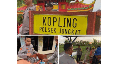 Polsek Jungkat, Mempawah Luncurkan Program Kopling, Sarana Dekatkan Polisi dengan Masyarakat