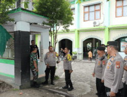 Jelang Kunjungan Wapres, Kapolres dan Wakapolres Lombok Tengah Cek Lokasi dan Route Kunker