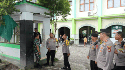 Jelang Kunjungan Wapres, Kapolres dan Wakapolres Lombok Tengah Cek Lokasi dan Route Kunker