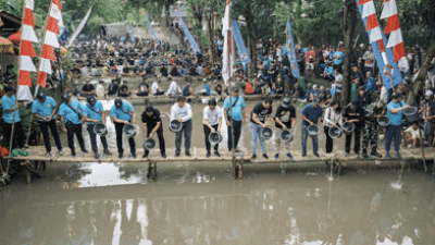 Lomba Mancing Air Deras di Banjar Peliatan Kerobokan, Diapresiasi Sekda Badung Wujud Lestarikan Lingkungan