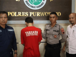 Edarkan Pil Sapi, Satresnarkoba Polres Purworejo Bekuk Seorang Warga Ngombol