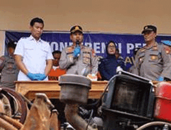 Komplotan Pencuri Mesin Bajak Sawah Diringkus Polisi, Beraksi di 21 TKP Magetan dan Ngawi