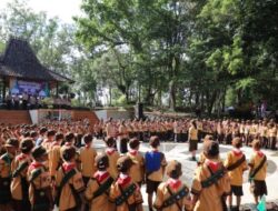 Pesta Siaga Kwartir Cabang Gerakan Pramuka Purworejo 2023 Dibuka Ketua TP PKK Fatimah