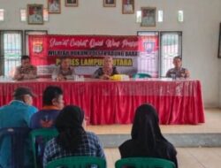 Tingkatkan Pelayanan ke Masyarakat, Jumat Curhat Terus Digelar Polres Lampung Utara